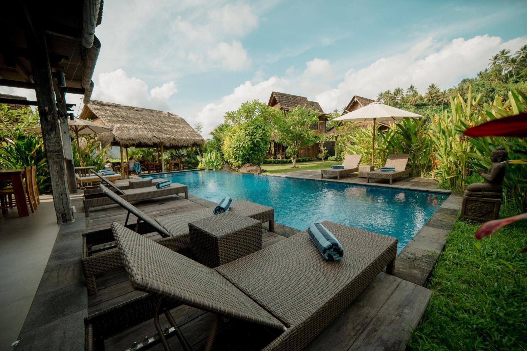 Kubu Sakian Villa And Restaurant Sidemen Silebeng 외부 사진