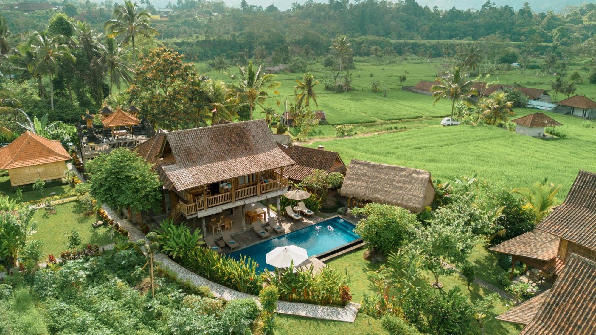 Kubu Sakian Villa And Restaurant Sidemen Silebeng 외부 사진