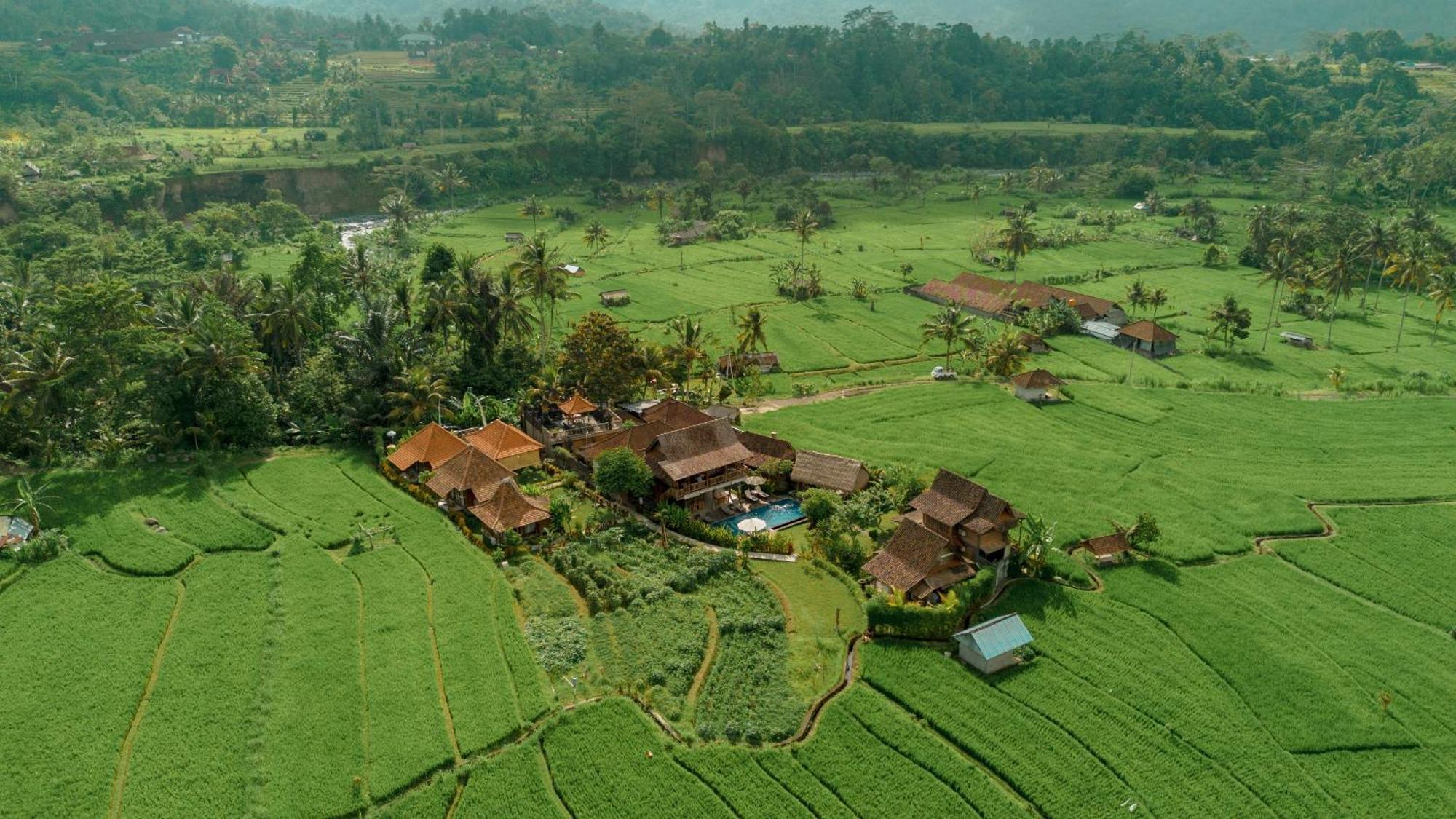 Kubu Sakian Villa And Restaurant Sidemen Silebeng 외부 사진